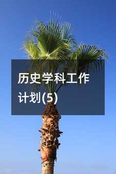 ��ʷѧ�ƹ����ƻ�(5)